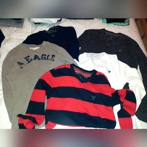 Men's American Eagle shirts small lot 5